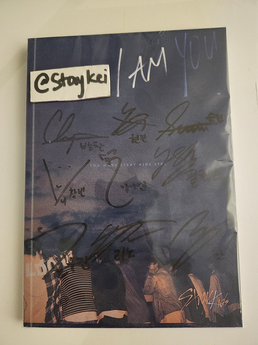 StayKei's tweet photo. Wts Stray Kids SKZ I am You All Member Signed Promo Album 

QYOP (in USD)
Shipping from USA
DM me if interested!

Bang Chan Lee Know Changbin Hyunjin Felix Seungmin I.N https://t.co/Ujl9l2LLnZ