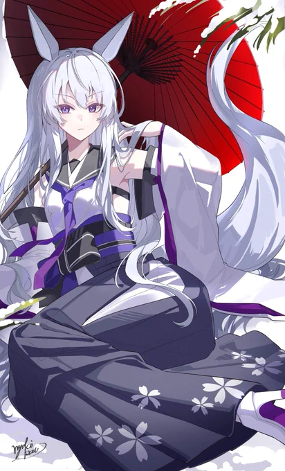 #ホワイトデーは銀髪白髪を愛でる日 愛でる日