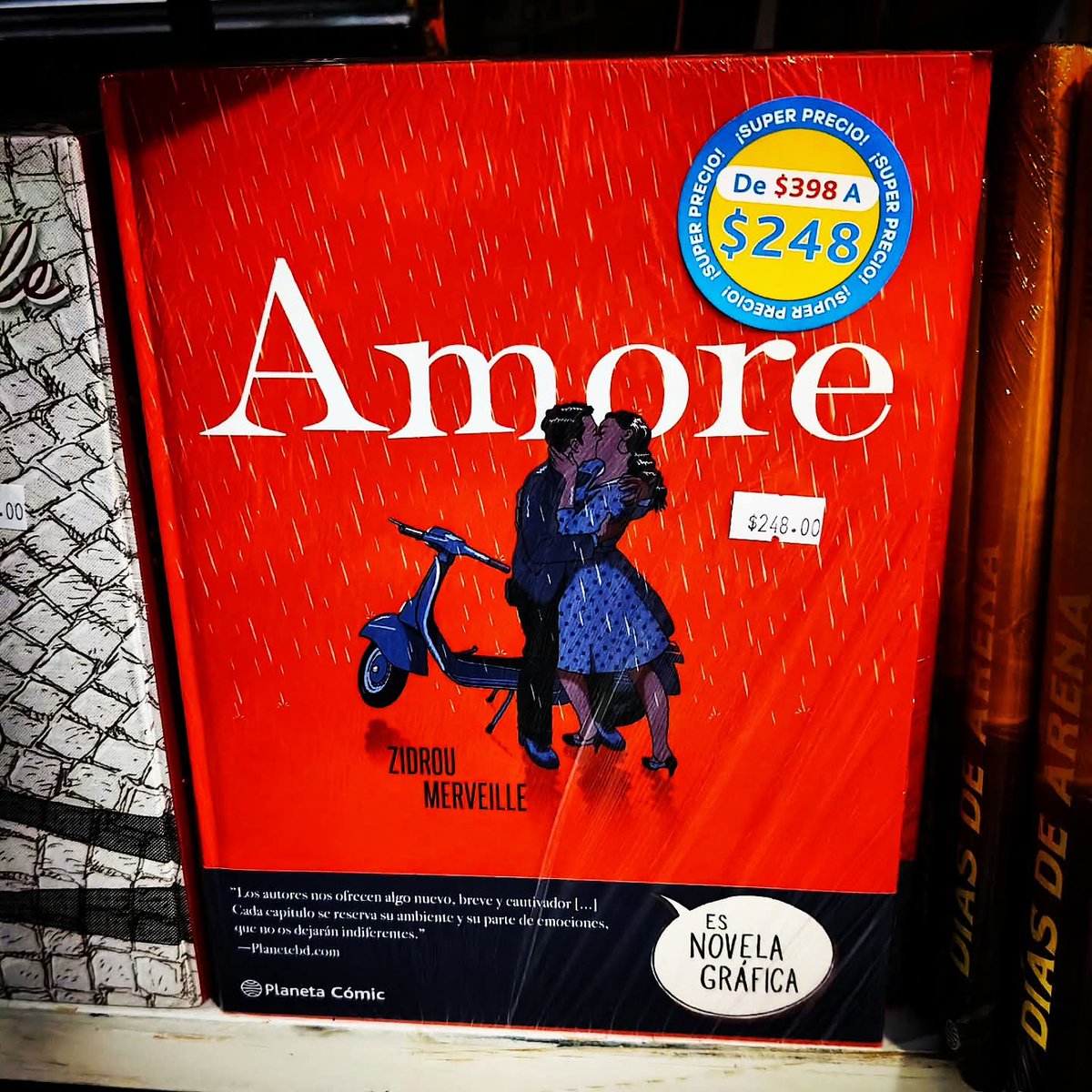 Blackpaco05's tweet photo. Si quieren seguir una de mis recomendaciones rucomiqueras, aprovechen que ahora tiene un buen descuento en La Mole. #RecomendaciónRucomiquera #PlanetaComics #Zidrou #ParaTi https://t.co/Hy2u0vbJNK