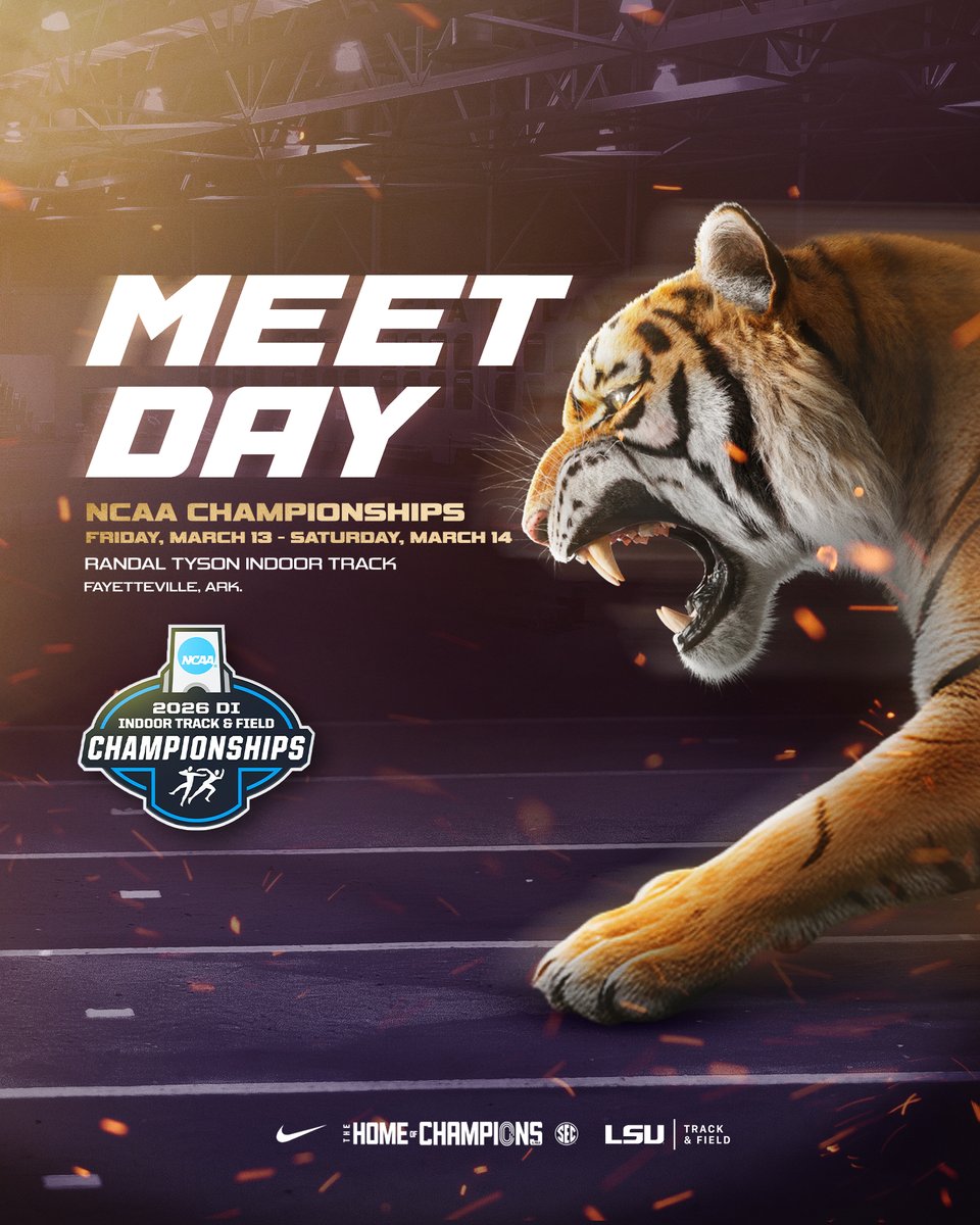 LSU Track & Field tweet media