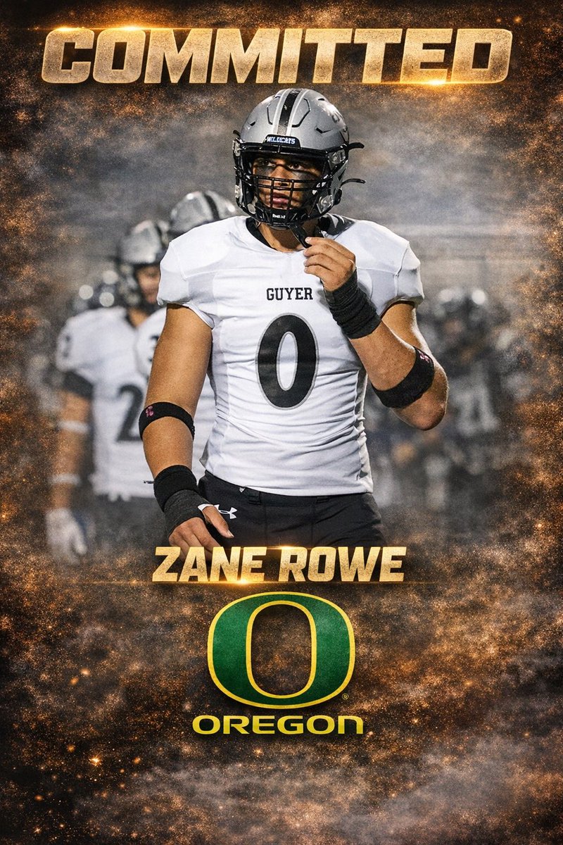 iam_alinedouard's tweet image. Denton (Texas) Guyer HS four-star DL Zane Rowe commits to Oregon @oregonfootball @PrepRedzoneTX @ZaneRowe0 #Oregon #Ducks 🚨🔥