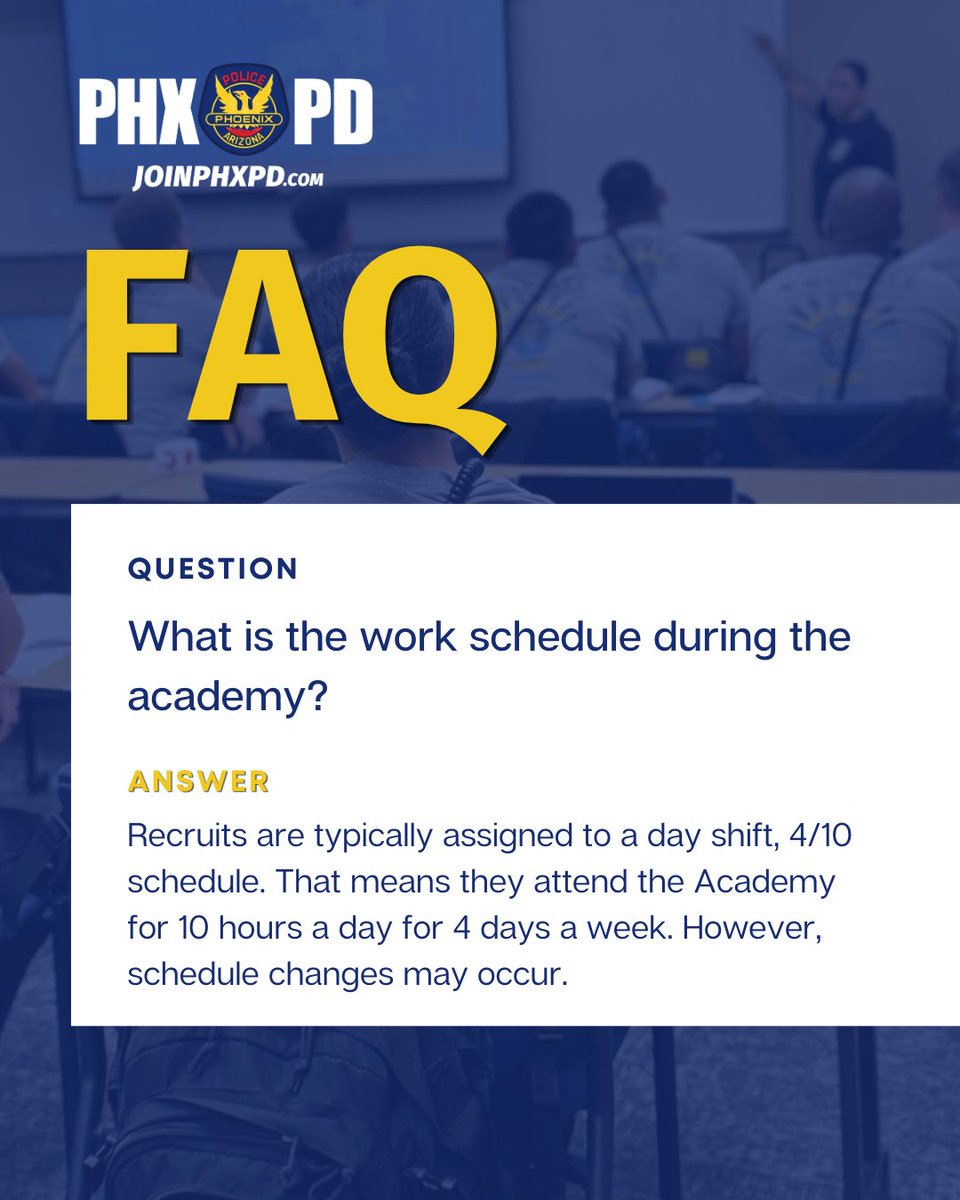 Phoenix Police Recruitment tweet media