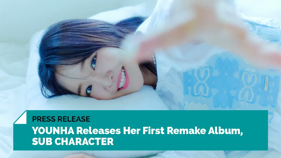 krazemag's tweet photo. #YOUNHA has released her first remake album, #SUBCHARACTER. https://t.co/EbqkLdJMgp
#PressRelease https://t.co/w06MKUHMpH