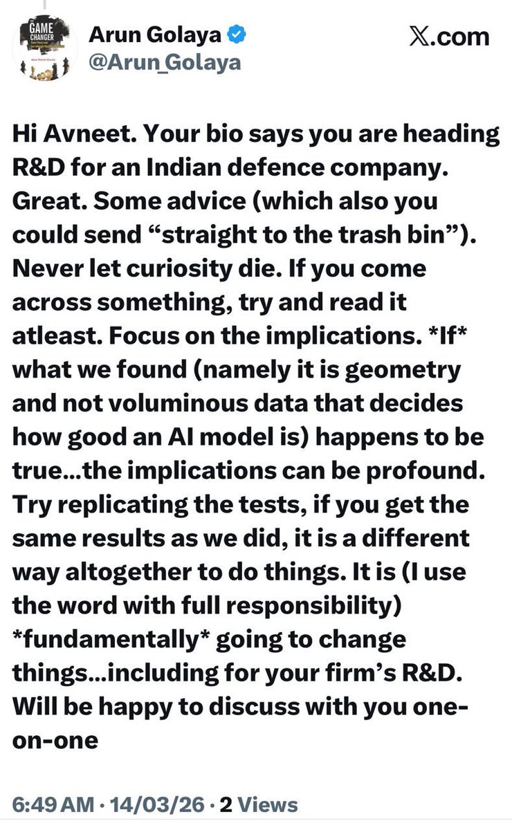 Arun Golaya tweet media