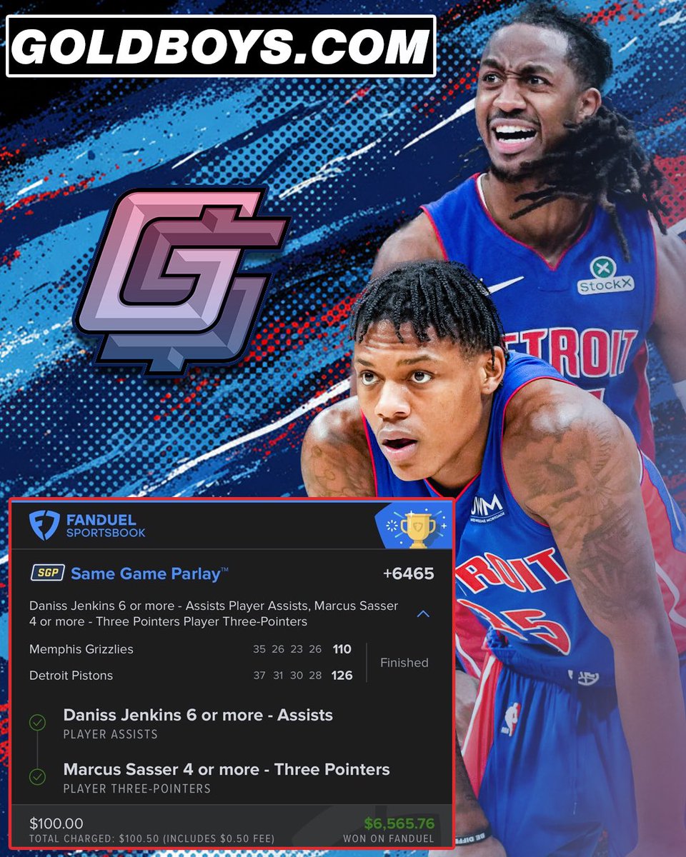 GoldBoys Bets tweet media