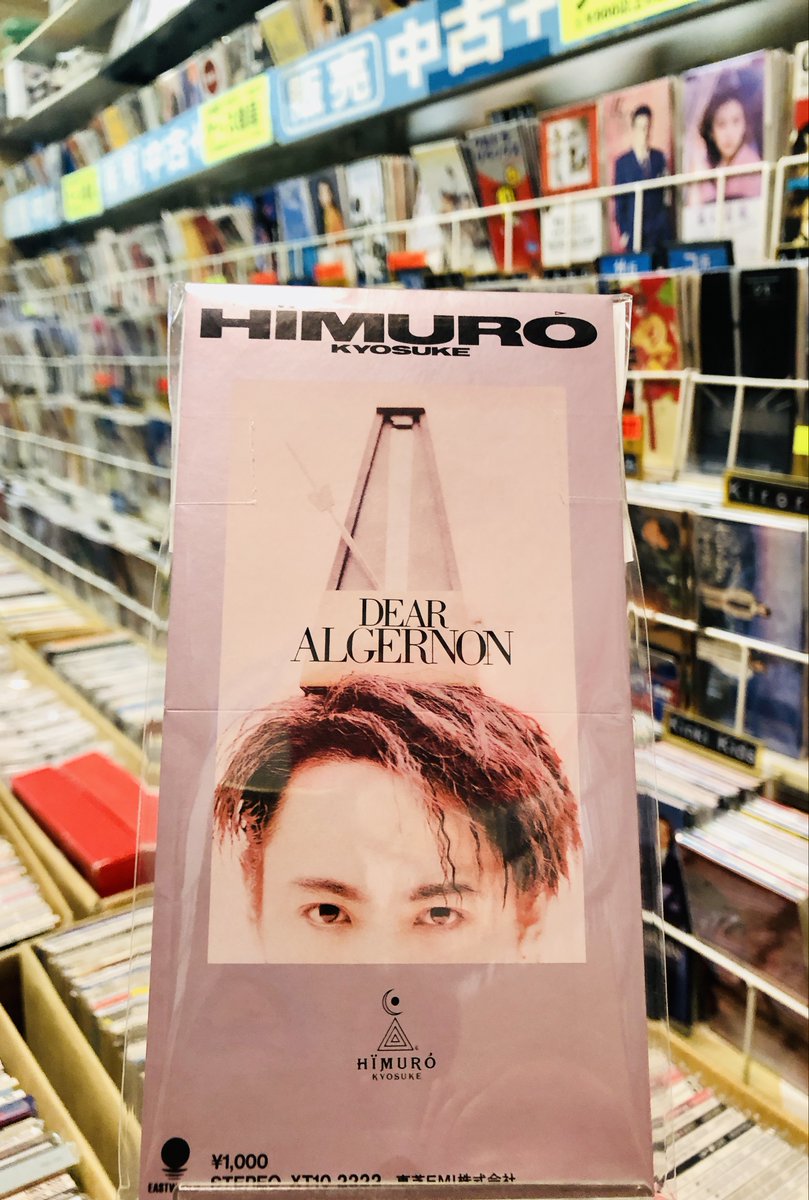 CSTATION_usedcd's tweet photo. 🎧【#8cmなウィークデー】 今週の8cmは 氷室京介「DEAR ALGERNON」。
1988年、ソロ2枚目のシングル。 「ANGEL」の動から一転、深く静かに魂を揺さぶる名バラードです。 2026年4月、再び全国へ。伝説の「OVERRIDE」を前に、この深い旋律に浸りたい。
#8cmな #CSTATION #中古CD #氷室京介 #ヒムロック #バラード #千里丘 #北摂 #大阪 『8cmな』は小さな魔法の言葉。気になる方は “8cmな” と検索してみてください。