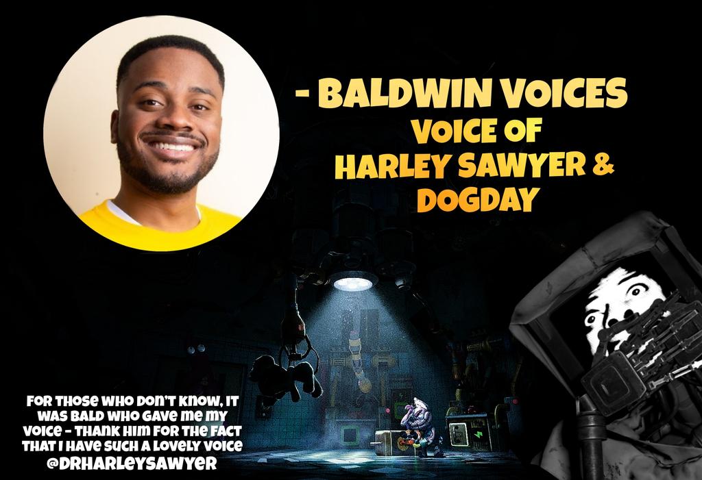 For those who don’t know, it was <a href="/baldwinvoices/">Baldwin @ Awesome Con 2026!</a> who gave me my voice – thank him for the fact that I have such a lovely voice. 🎙❤

#PoppyPlaytime #BaldwinVoices #HarleySawyer #DogDay