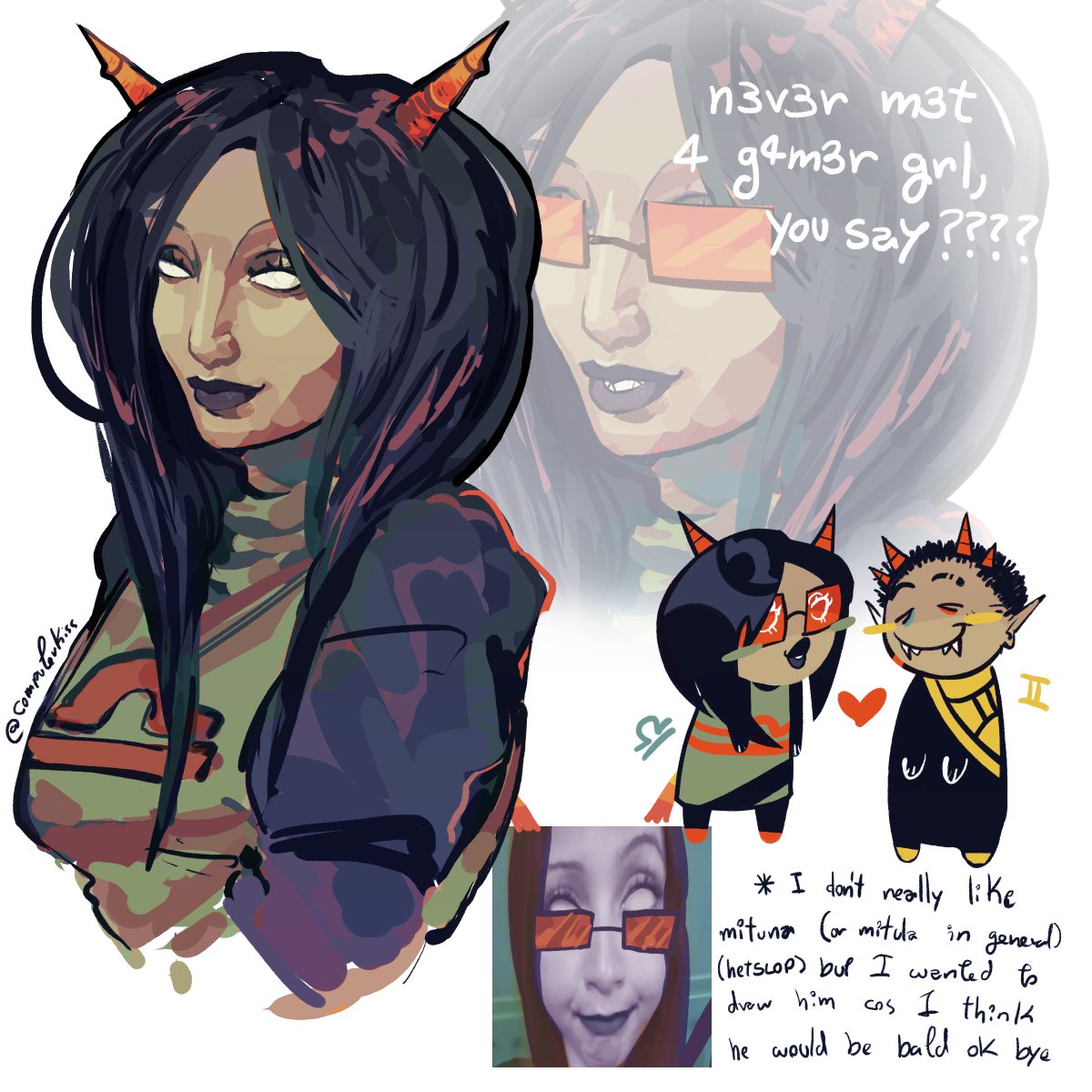 computerkiss's tweet image. i #guess bro #homestuck