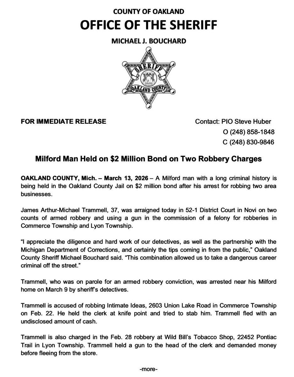 Mike Bouchard tweet media