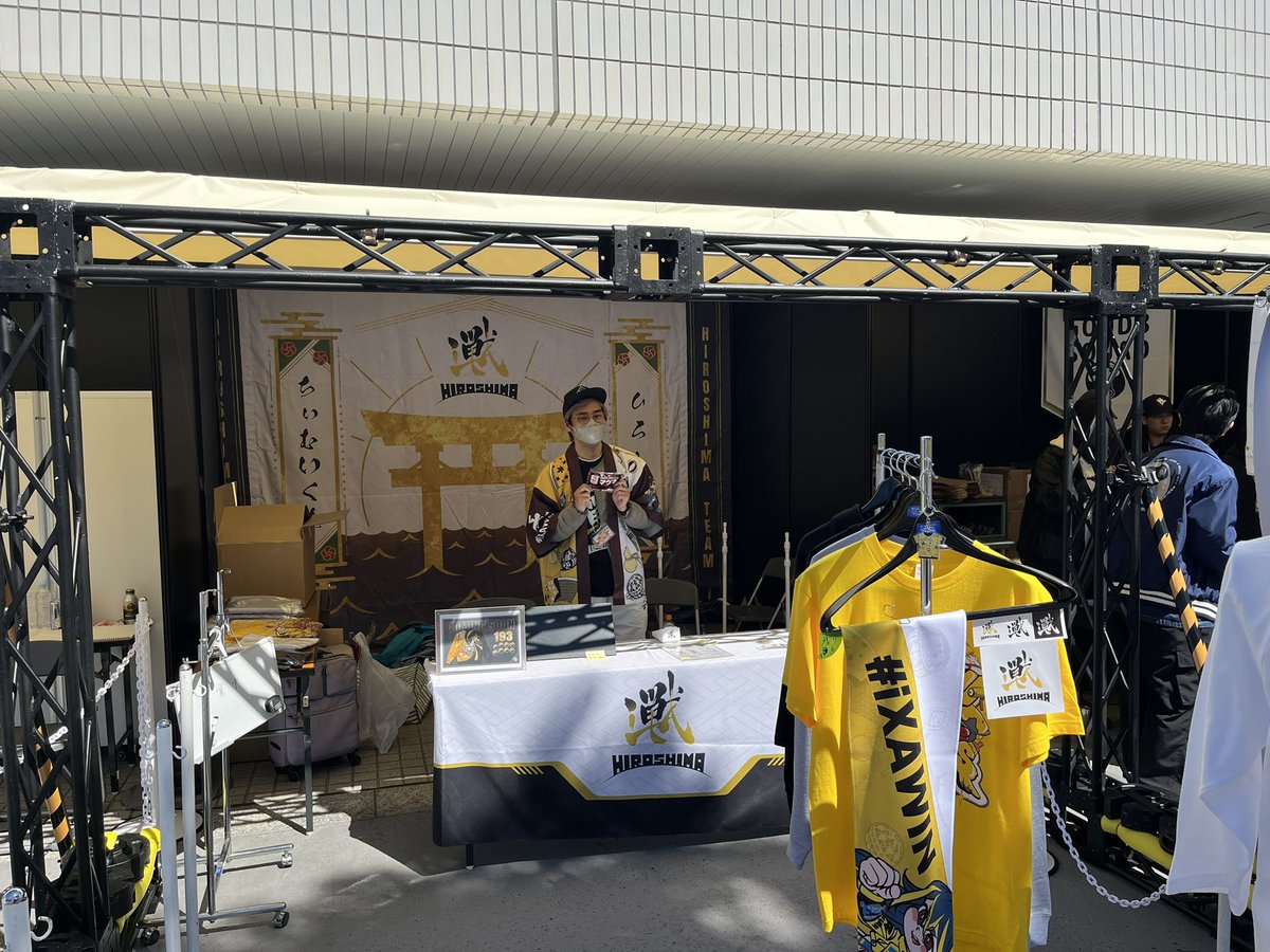 広島 TEAM iXA/稲葉 tweet media