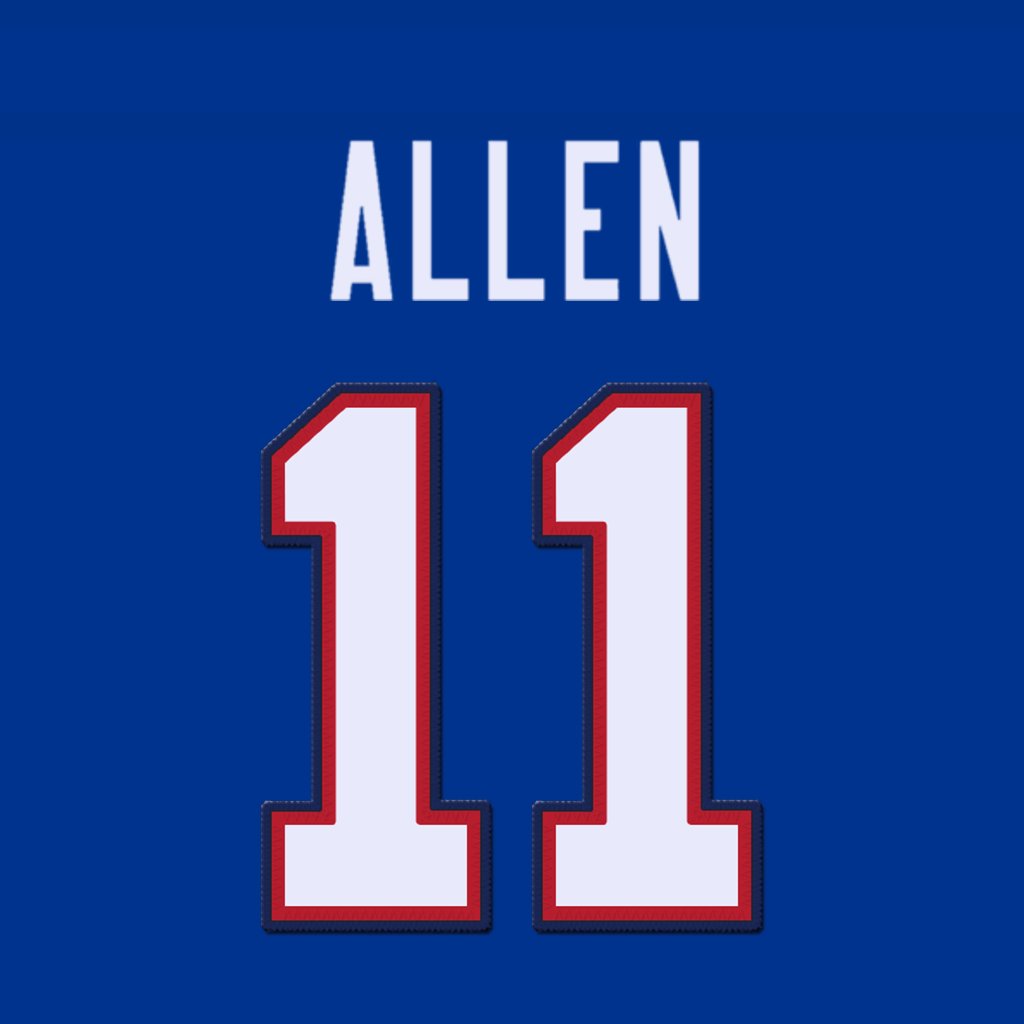 nfl_jersey_num's tweet photo. Buffalo Bills QB Kyle Allen (@KyleAllen_10) is wearing number 11. Last assigned to Mitchell Trubisky. #BillsMafia https://t.co/J2qTDBDQGn