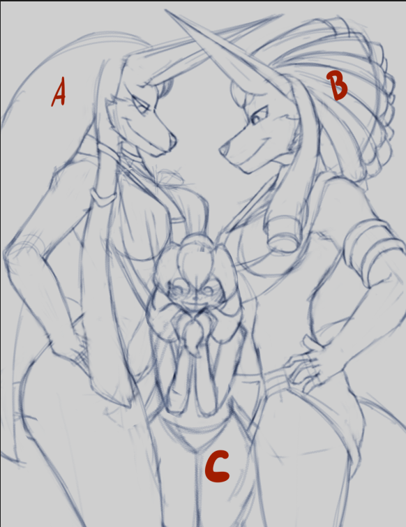 New YCH
$50 USD for all 3 spots (A, B, C)
Full render
Payment via PayPal
DM for questions and orders (I may take a little while to reply)
#akuraArt #vtechgamez88 #rindrop #YCH #YCHCommission #FurryCommissions #CommissionsOpen #ArtCommission #OpenCommissions #FurrySketch  #WIP