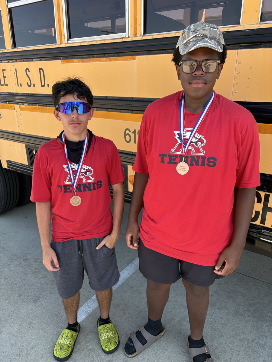 AHSTENNIS16's tweet photo. Congratulations Matias and Bryson for winning BBD consolation at the Splendora varsity tournament. https://t.co/5QUVeO9Xpi