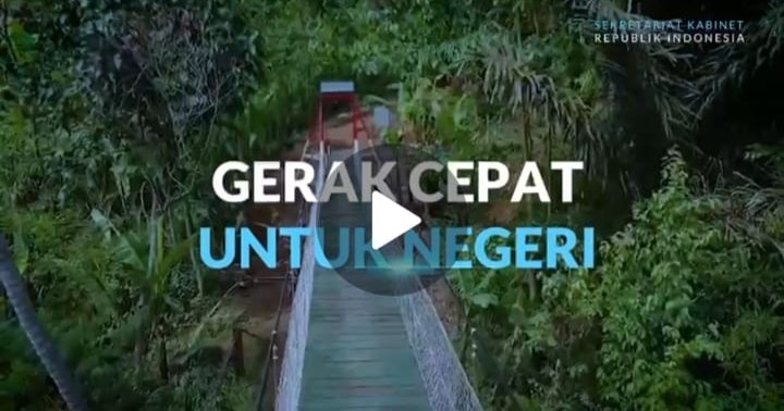 GERAK CEPAT UNTUK NEGERI Bapak Presiden meresmikan secara serempak pembgnan 218 jembatan di desa/daerah yang membthkan.
<a href="/YandriSusanto/">Yandri Susanto</a> 
@KemenseknegRI 
@BpsdmKemendesa
#TerimakasihBapakPresiden
#GerakCepatUntukNegeri
#JembatanUntukRakyat
#KementerianDesaPDT
#TPPKerjaBerdampak