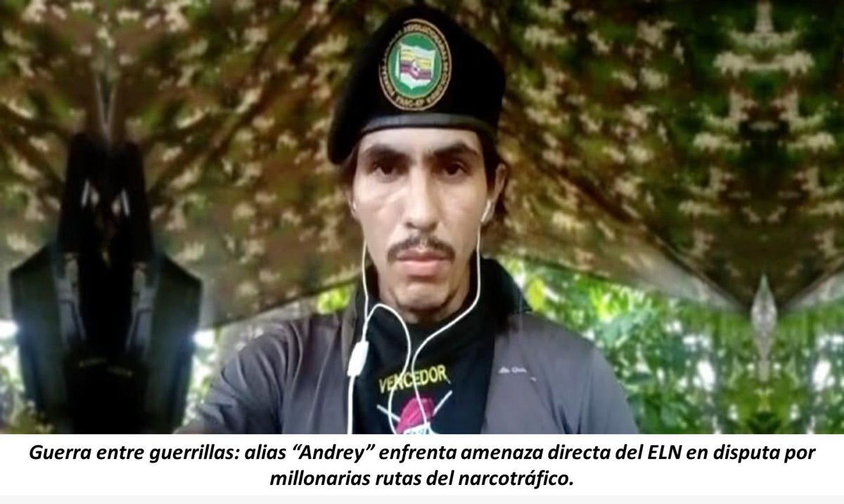 GUERRA ENTRE CAPOS Según el propio Antonio García, la ofensiva se justificaría porque el Frente 33 estaría incrementando el reclutamiento forzado de menores, quitándoles —según sus palabras— “los sueños y la oportunidad de estudiar”  #ULTIMAHORA