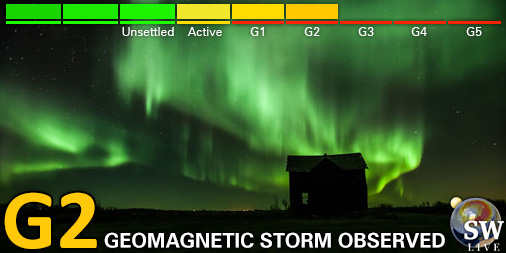 SpaceWeatherLive tweet media