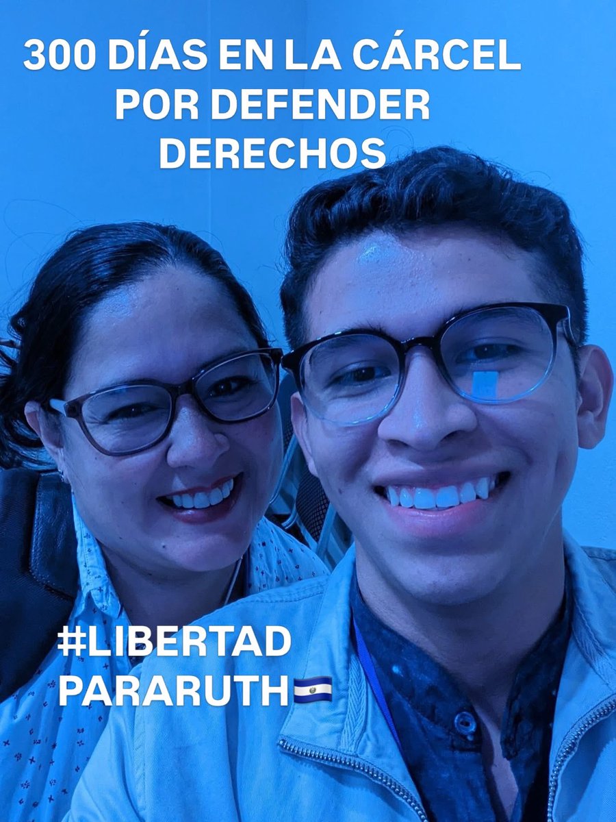 Ruth López, tu valentía y tu compromiso con la justicia son una inspiración para muchas personas. En los momentos difíciles, la dignidad y la verdad siempre encuentran su camino. Que la esperanza y la fortaleza te acompañen cada día. No estás sola. 🇸🇻✊