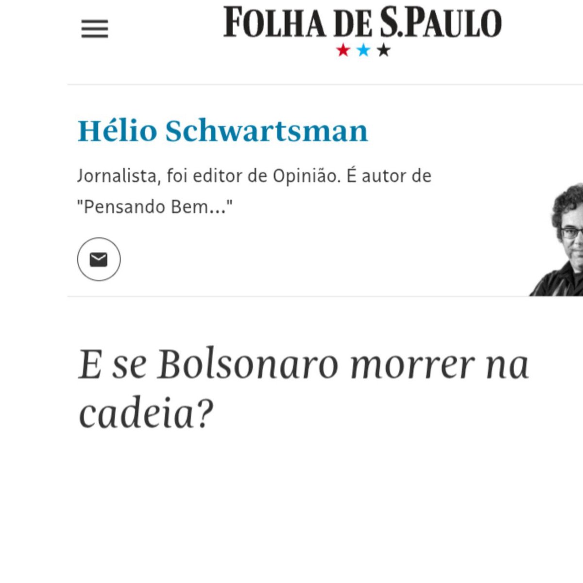 Vela e enterra. 
Próxima pergunta.