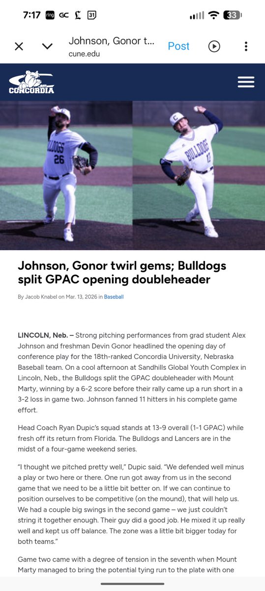 ECR Baseball tweet media