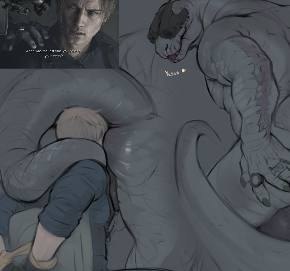 baldur’s gape 🔞 tweet media