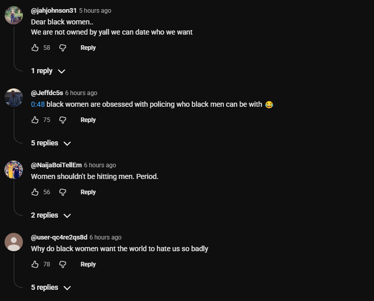 KingLohengramm's tweet image. LOL, the Youtube brothers are just catching on
It's extremely weird how #DrUmarsQueens be very mad when women are happy to be with us
They will also be happy when those same women don't like black men
They'll then think black men don't notice