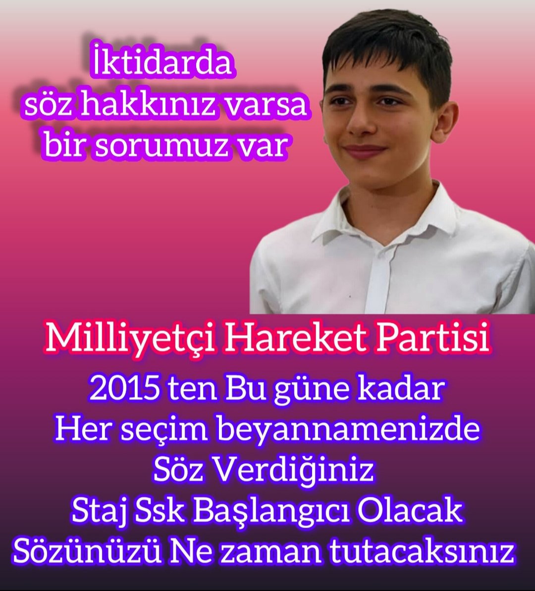 orumlu055676411's tweet photo. #Kalfa
#Çırak
#SahdeSskİleKandırıldı
#StajÇıraklıkSigortasıSGKBaşlangıcıOlsun
#StajyerÇırakUyanSeçimeDayan https://t.co/N7iam0u7B4
