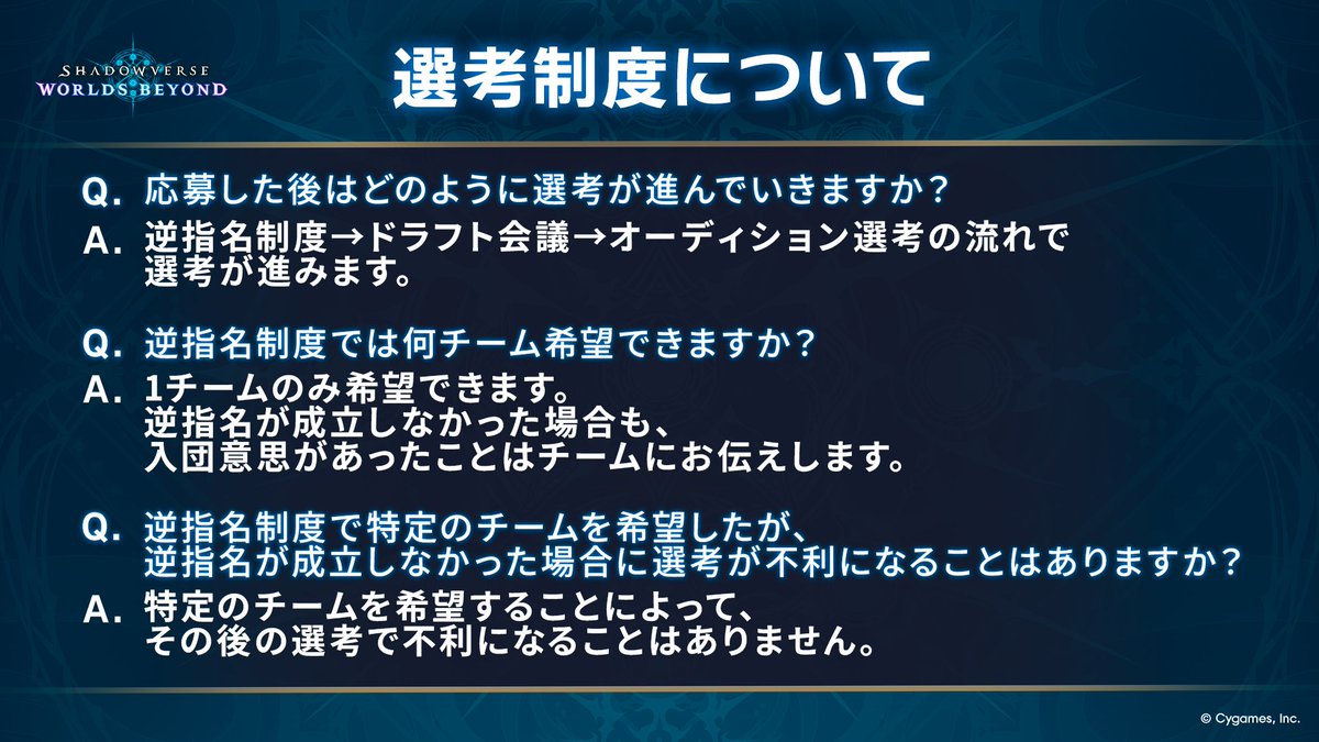 Shadowverse Premier Series tweet media