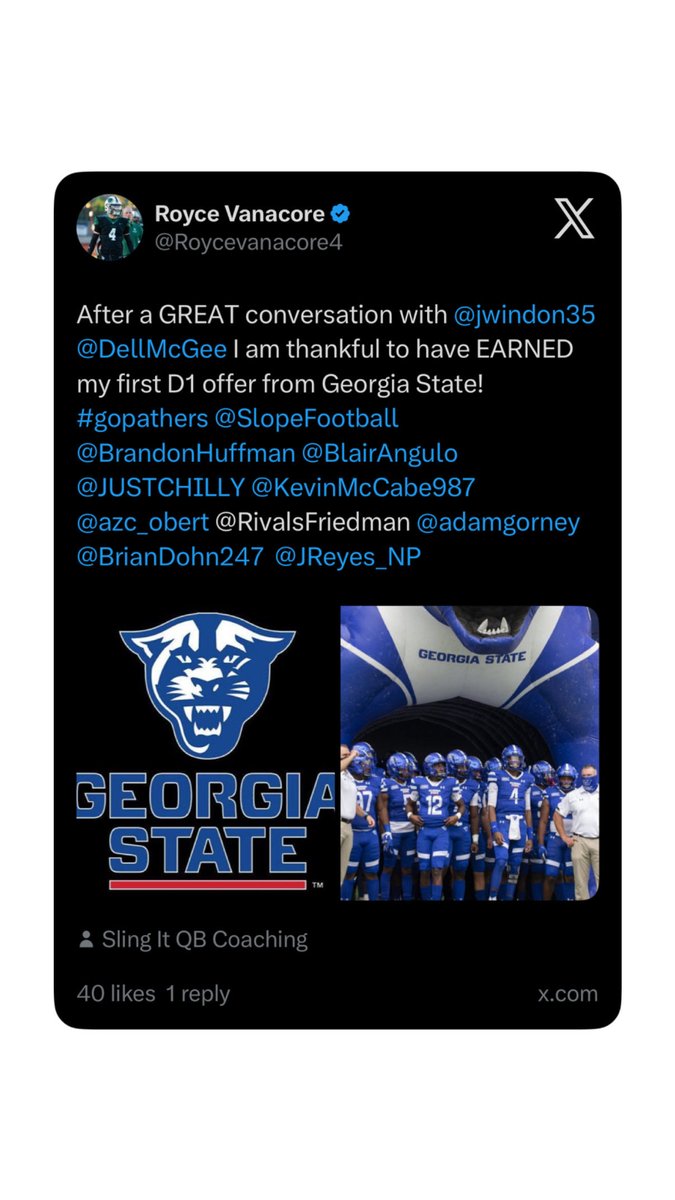 Sling It QB Coaching tweet media