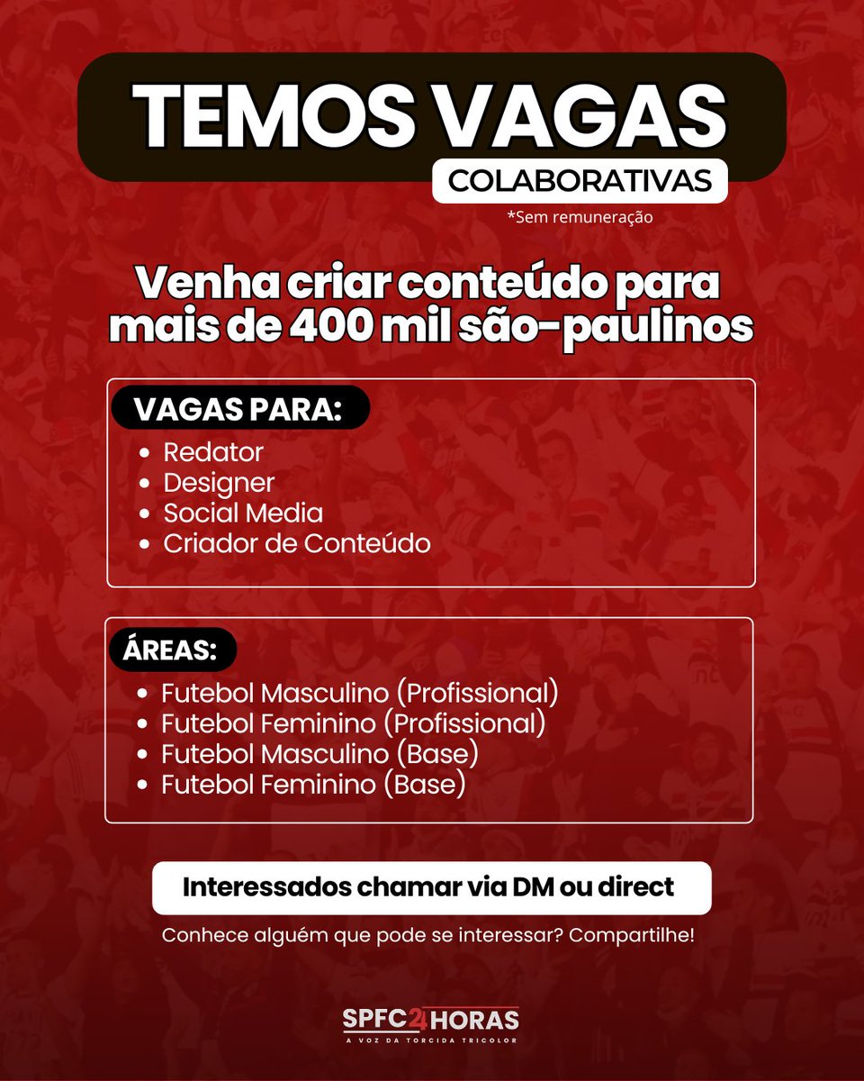 SPFC 24 HORAS 🇾🇪 tweet media