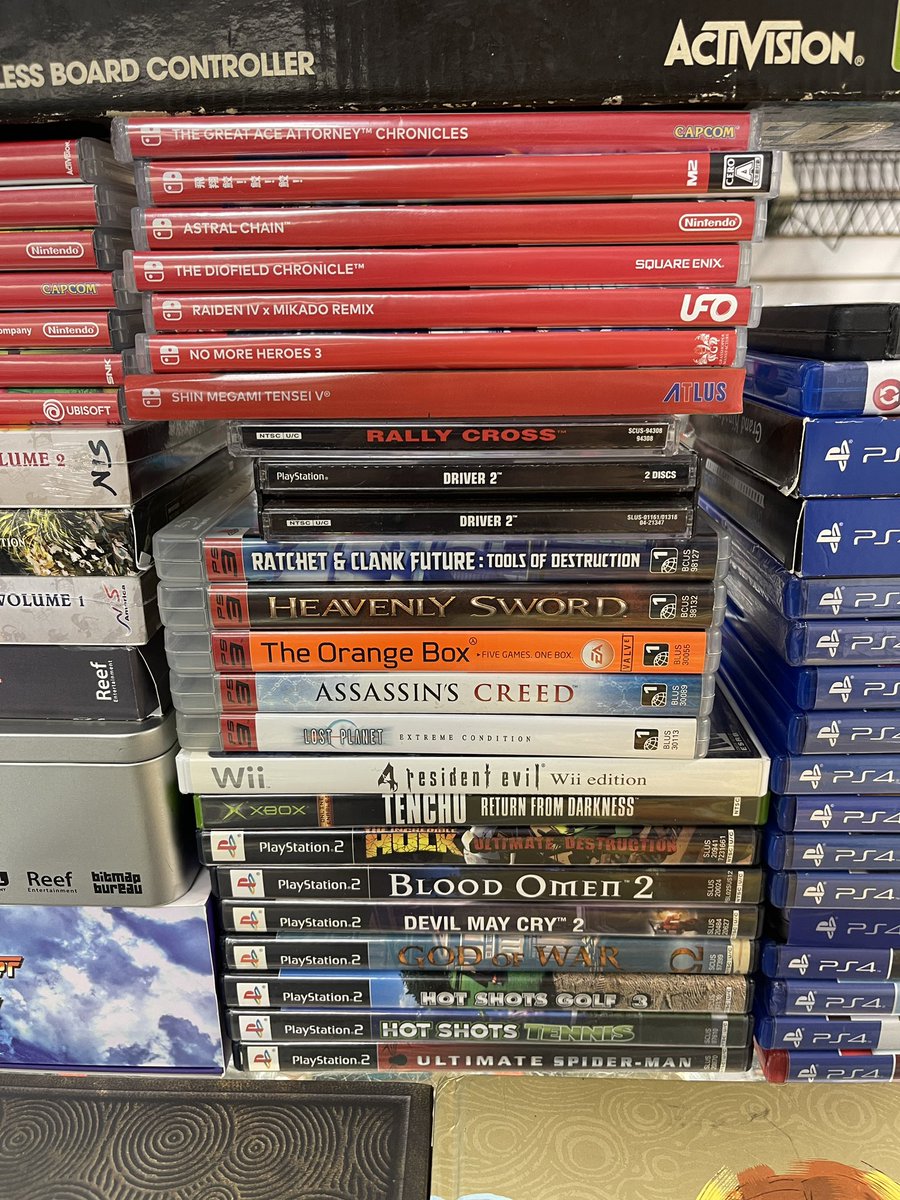 ArcadeBrooklyn's tweet image. Small lot traded-in. #nintendoswitch #ps4 #ps3 #videogames and more….