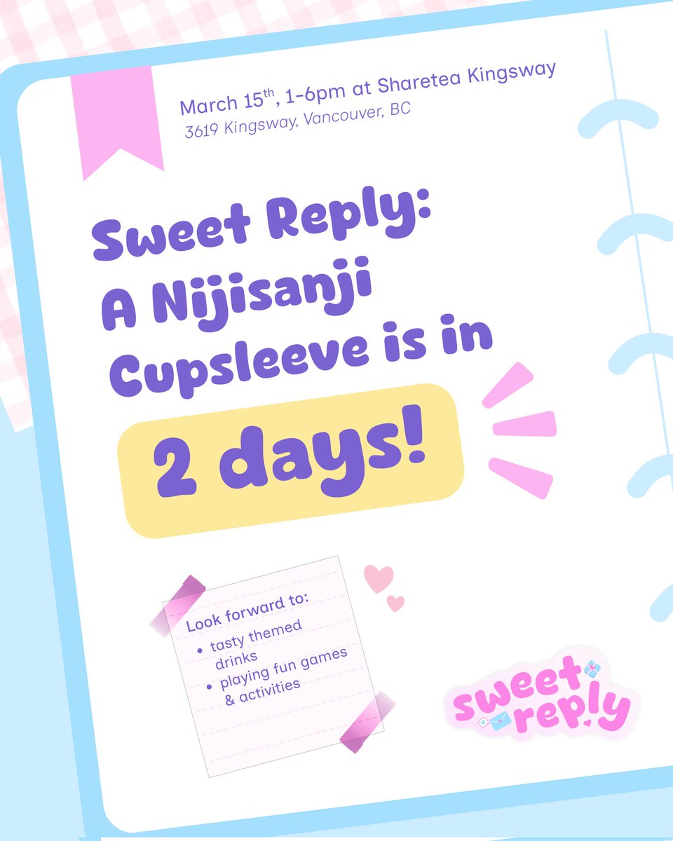 NIJICITY➡️Sweet Reply: White Day Niji CSE tweet media