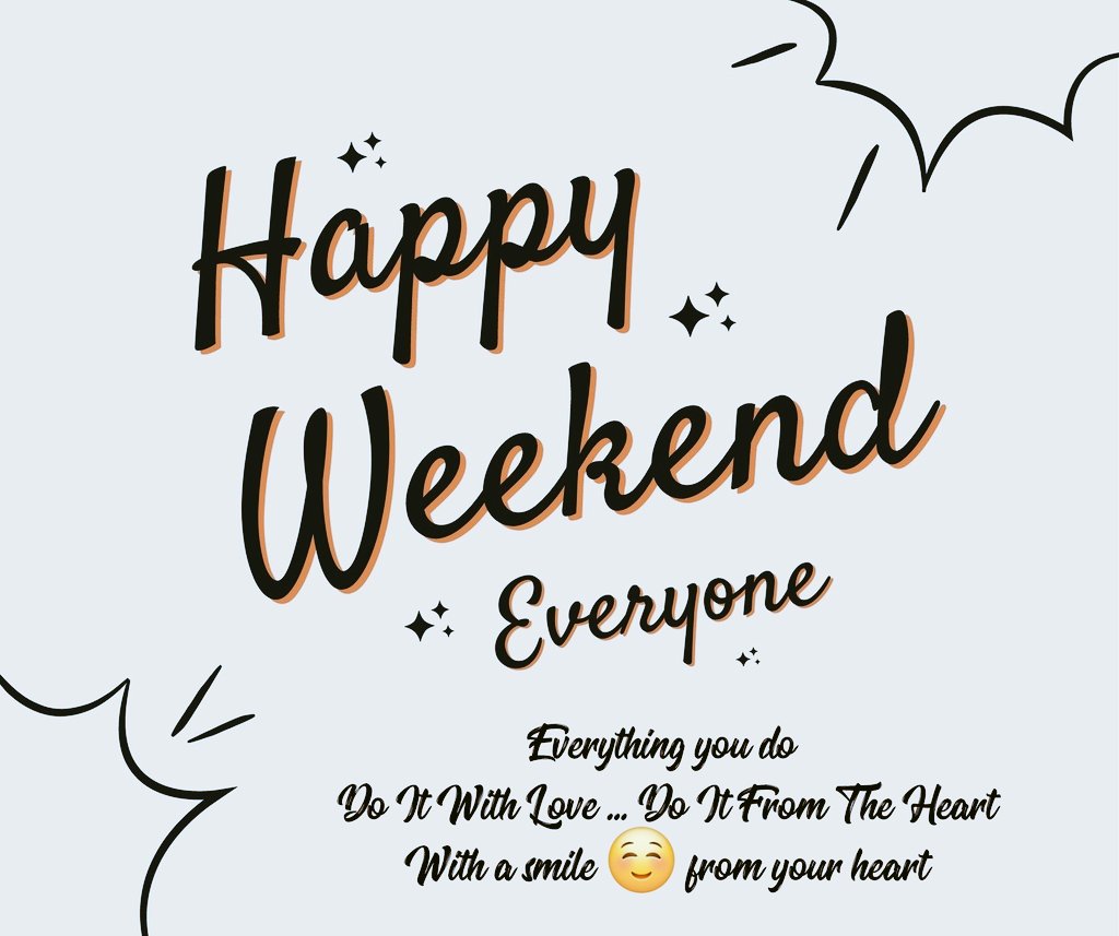 TAEVisionCEO's tweet photo. Wishing y'all a fabulous and blessed Weekend.
Everything you do #DoItWithLove #DoItFromTheHeart
With a smile ☺ from your heart. https://t.co/x8fHCl3BIE