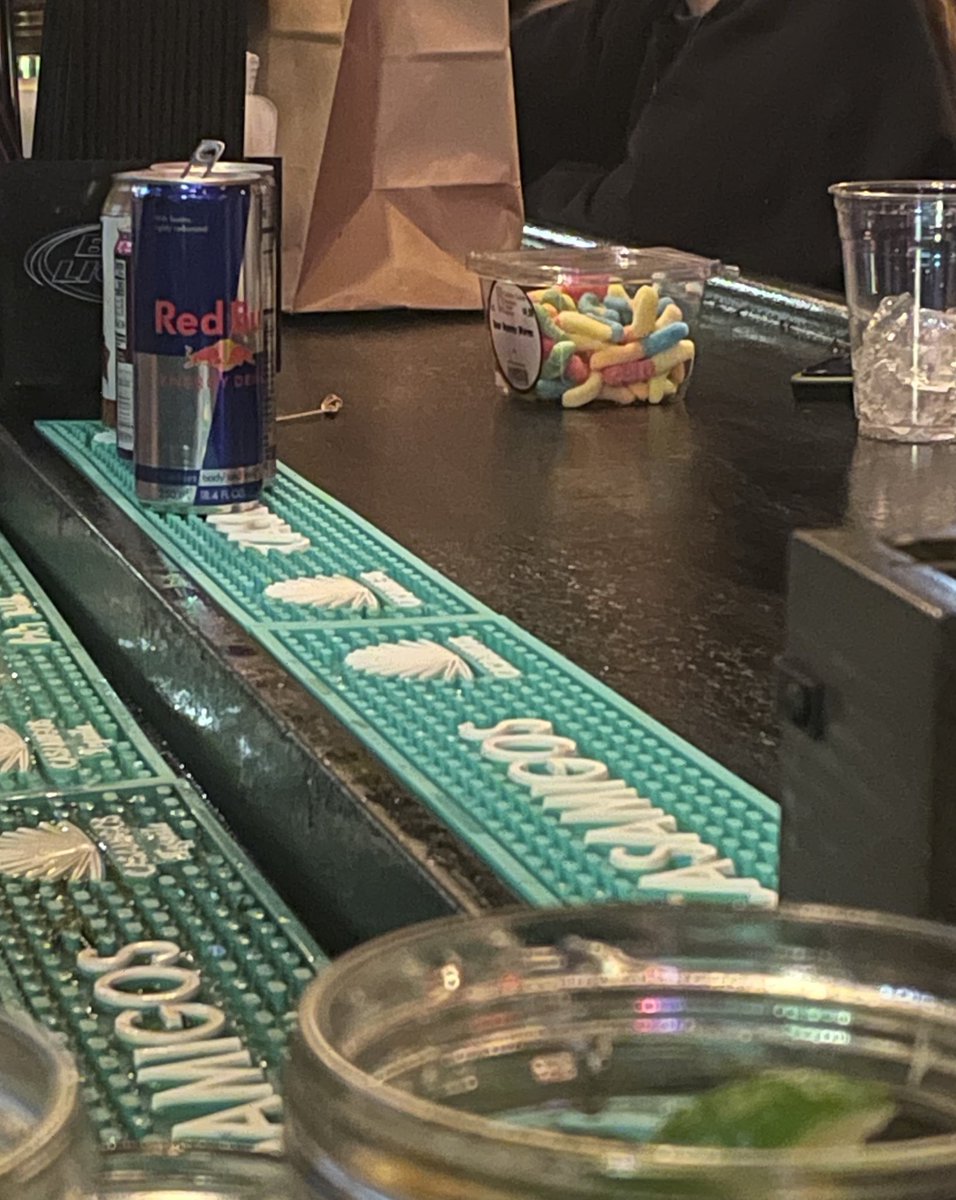 Gummy worms to the bar. Cant say this is the worst idea in the world