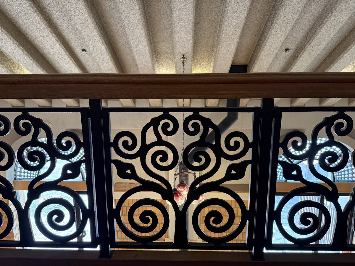 tearoom's tweet image. 阪急千里ホテル
#ディテール愛好家　#detail #details #浦辺鎮太郎　#Ironwork