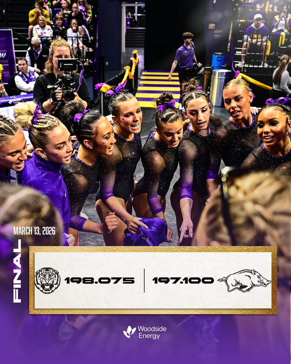 LSU Gymnastics tweet media