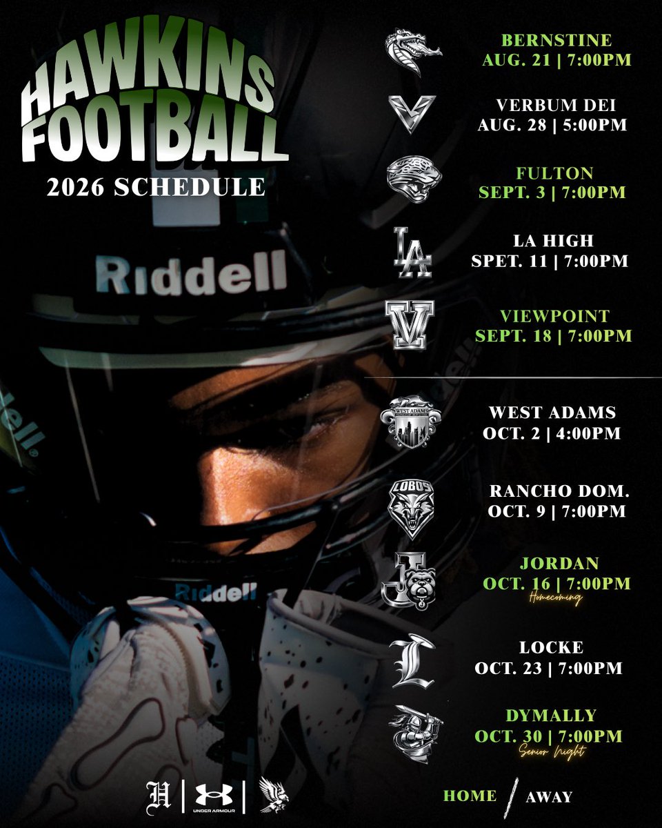 Hawkins Football tweet media