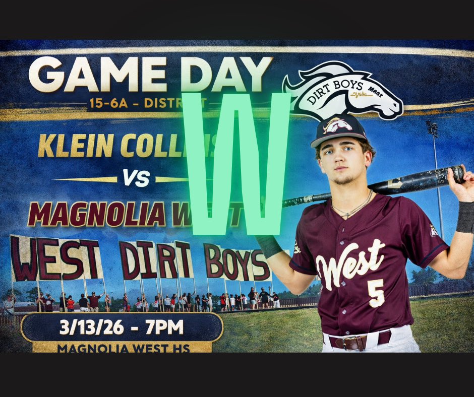 MAGNOLIA WEST BASEBALL tweet media