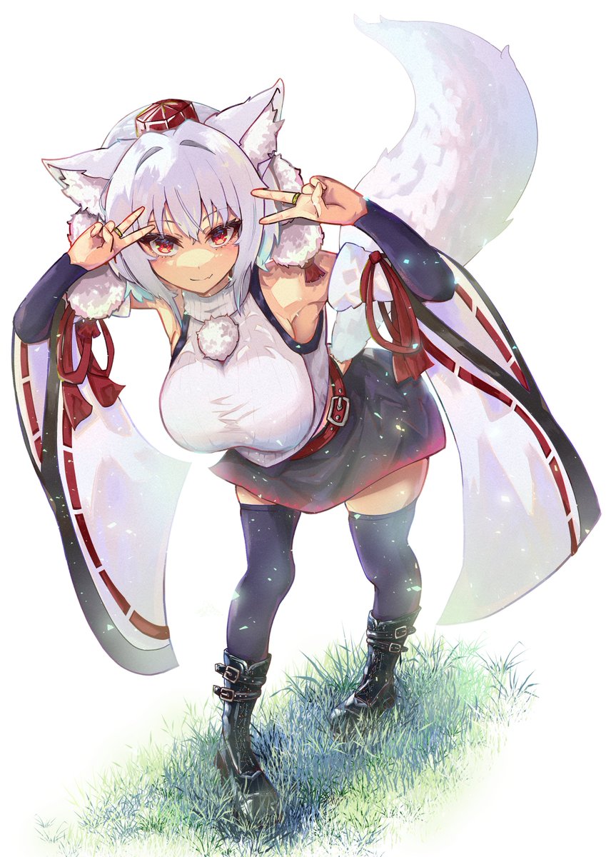 笑顔が似合う哨戒天狗

犬走椛　東方project