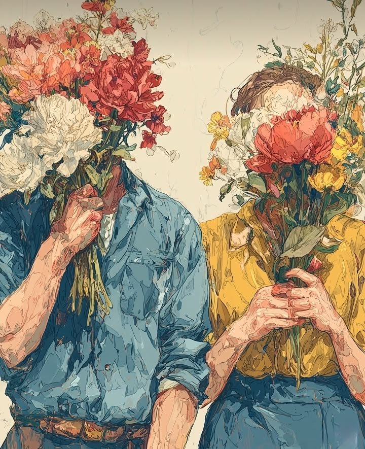"Your face is a garden, and I’m its loyal gardener."