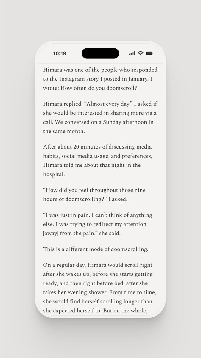ditanyil's tweet photo. What if doomscrolling is a painkiller instead of a dopamine booster? https://t.co/GQtzFo9czm