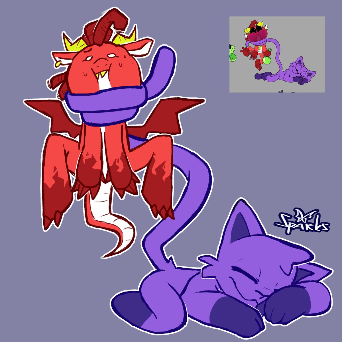 Redrawing a lil doodle

#SmilingCritters #PoppyPlaytime