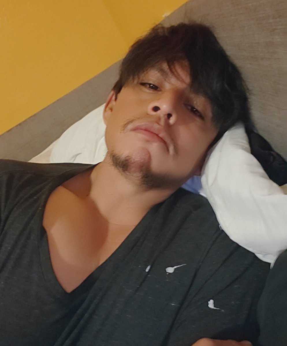 PandaPuncher's tweet photo. Wanna lay with me? I need a cuddle.  My pecs are so cold https://t.co/VBFr9KCxp4