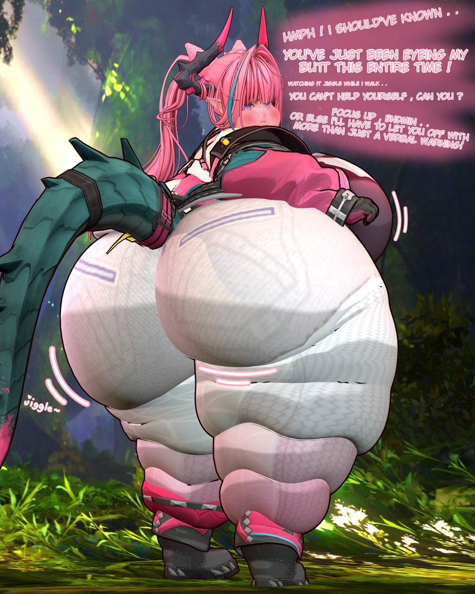 Ode2ViiBee's tweet photo. fat yvonne (2/3)

yvonne notices u eyeing her huge , round rear for ur entire walk !🩷

any further stares may result in punishment . .

cm by @BeegContent ! ! <3 https://t.co/yoa44xo3Ed