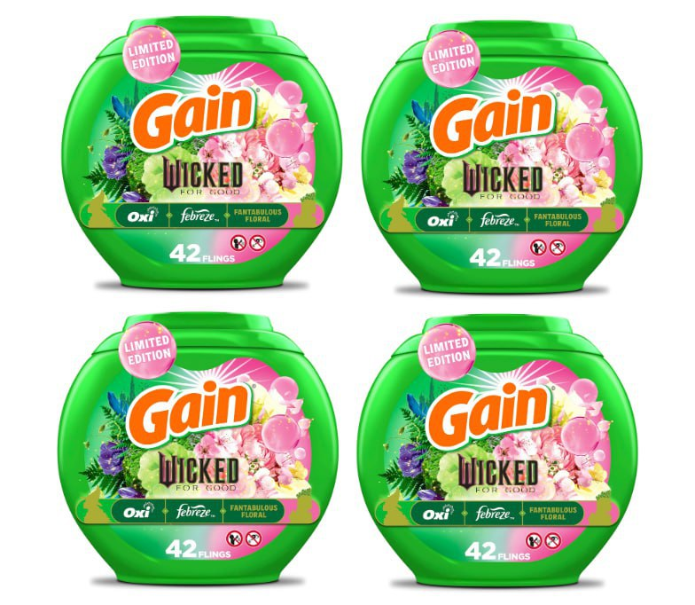 PriceErrors's tweet photo. 🧺Gain Flings! “Wicked: For Good” #ad
Limited Edition Laundry Detergent Pacs (42 Ct)
As low as $6.xx each ✨
🛒 Add 4 + Checkout with Sub & Save
🔗 https://t.co/t1sLqA8zLY
#laundrydeals #couponstacking #savemoney #dealalert #extremecouponing #dealfam
Did it work for you? https://t.co/Us25DH2hPR