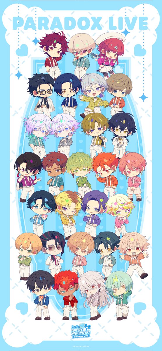 💙✨💙✨💙✨💙✨💙✨💙 ⠀⠀⠀⠀#パラライホワイトデー ⠀X達成
