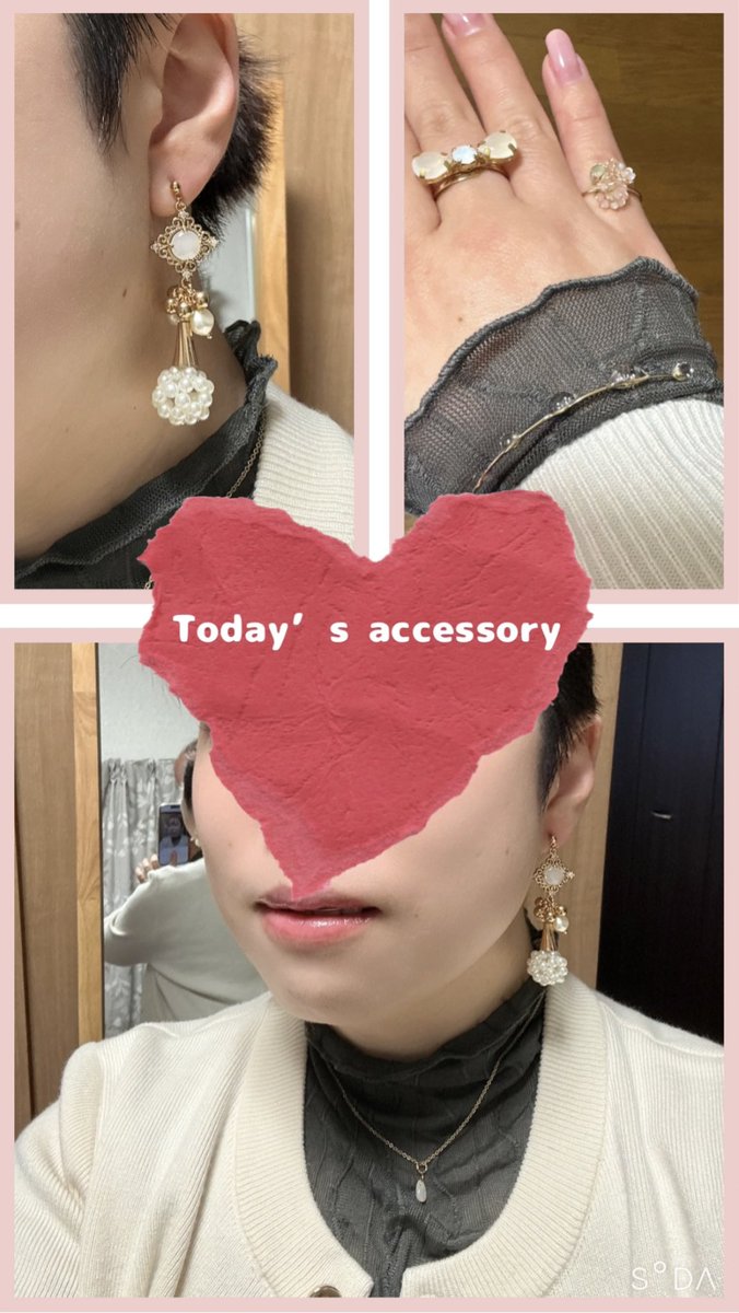 shrimp_aym's tweet photo. ピアス リング 🎀KiYOTTaさん(@ki_yott )
リング🍀 tomokacraftさん(@tomoka_craft )
ブレスレット💧 IROLABさん(@irolab_hrd )
ネックレス💎 MOLTOMUPICOさん(@molto_mupico )

相変わらず出かけ先は眼科とかです………😇
盛らないと元気でなくて…出かけられないんで… https://t.co/xP7moNKNkq