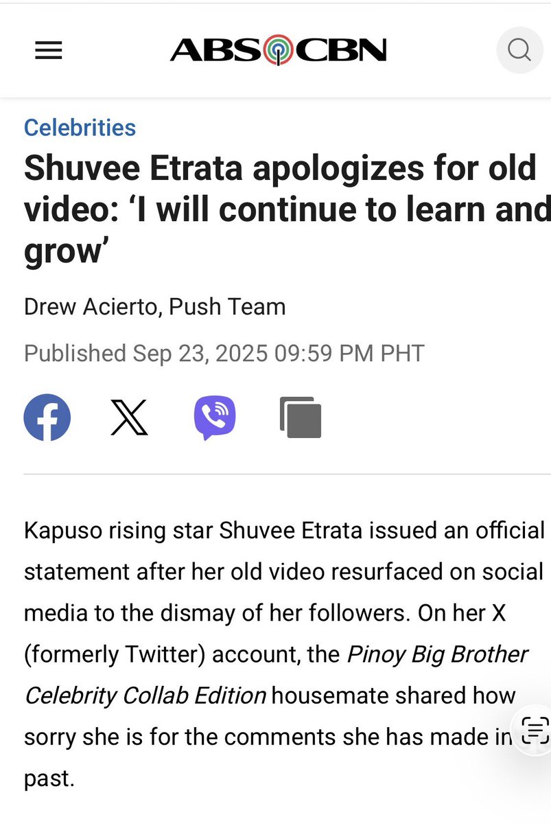 h11mtgoo's tweet photo. Since you quoted me, sige pa-isa. Kahit ulit-ulitin ko pa, she took accountability, released statements, unfollowed and cut off Kitty and her Tito. At least Shuvee did something, while your fave Kathryn can’t even say or do anything kay trapo BF. Isama mo na rin yang Kyler mo. https://t.co/k8qOtOkIA7