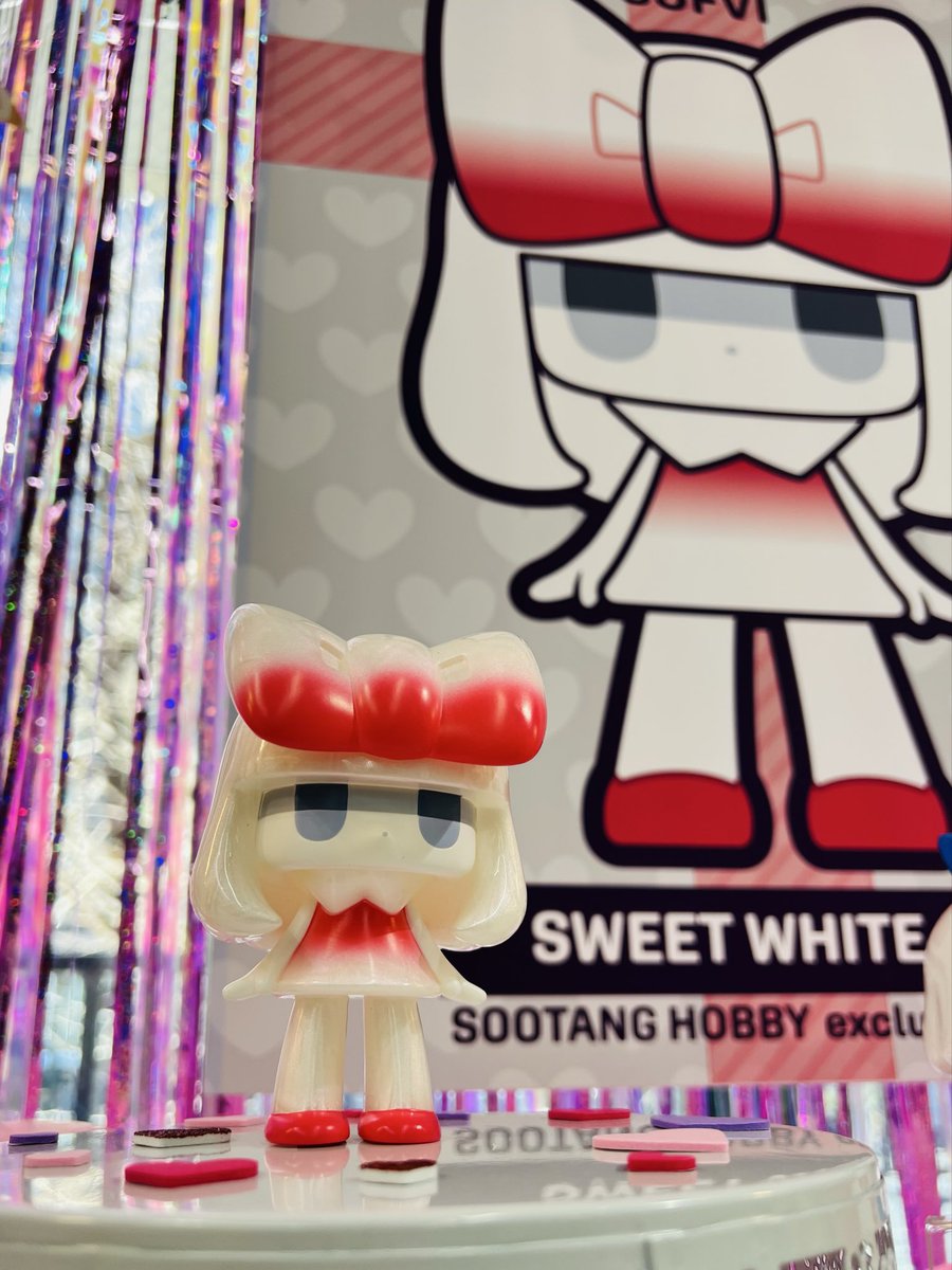 チヨコ ソフビ SWEET RED バレンタイン 貰ったチョコパイあったんで