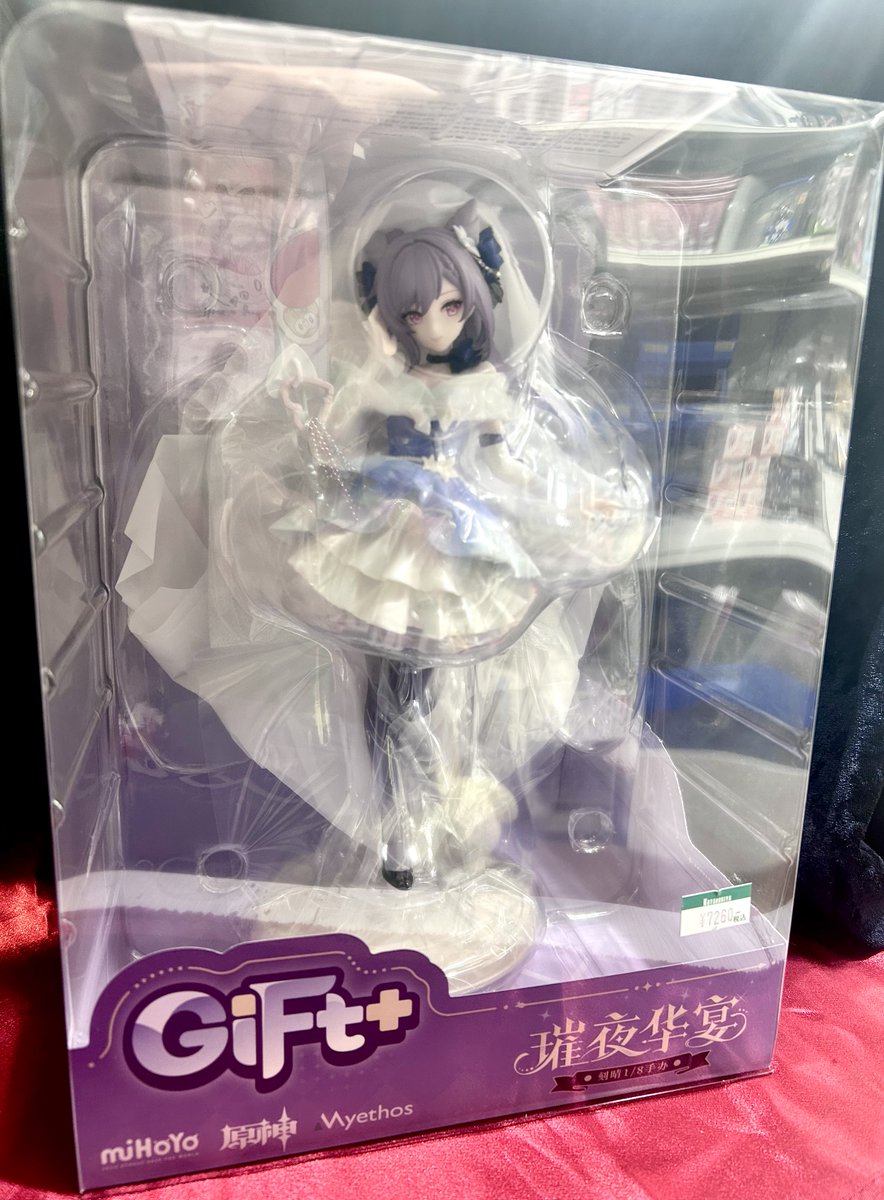 コトブキヤ秋葉原館1階】 新商品情報： 「Gift+ 1/8 刻晴・煌めく夜の 