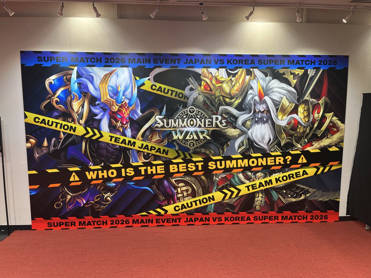 muc_summoner's tweet photo. #サマナ日韓戦2026
#サマナin大阪 https://t.co/srXV5sKGah